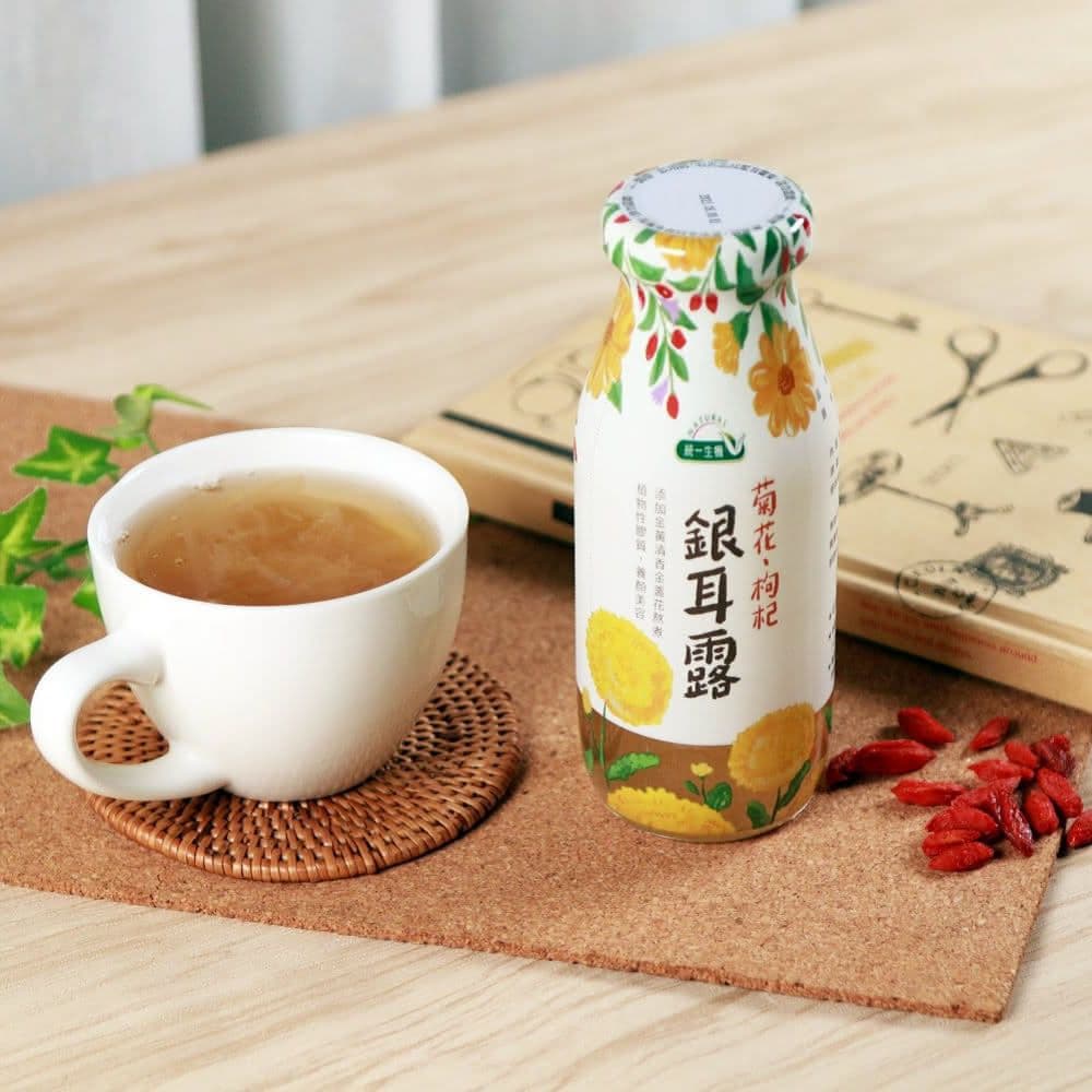 【統一生機】菊花枸杞銀耳露(12入/箱)