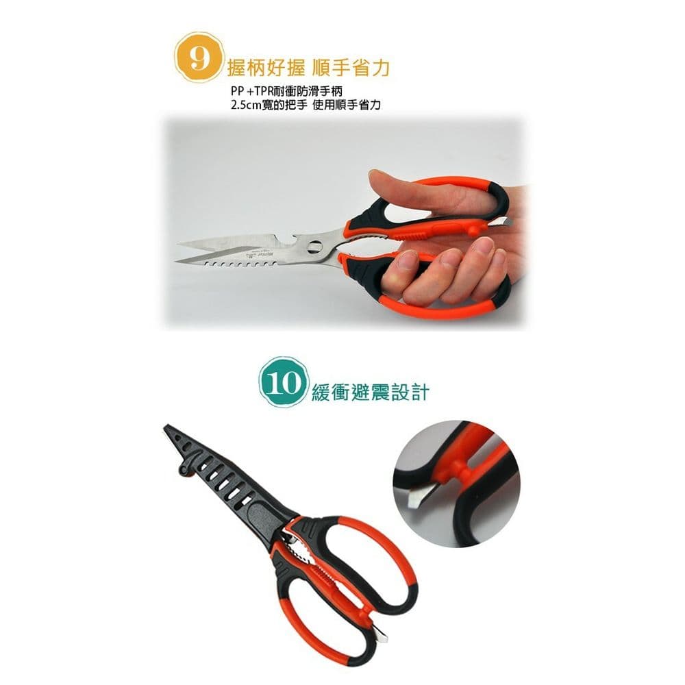 【台灣好剪】可拆式多功能廚房剪 Y1Z8S4316