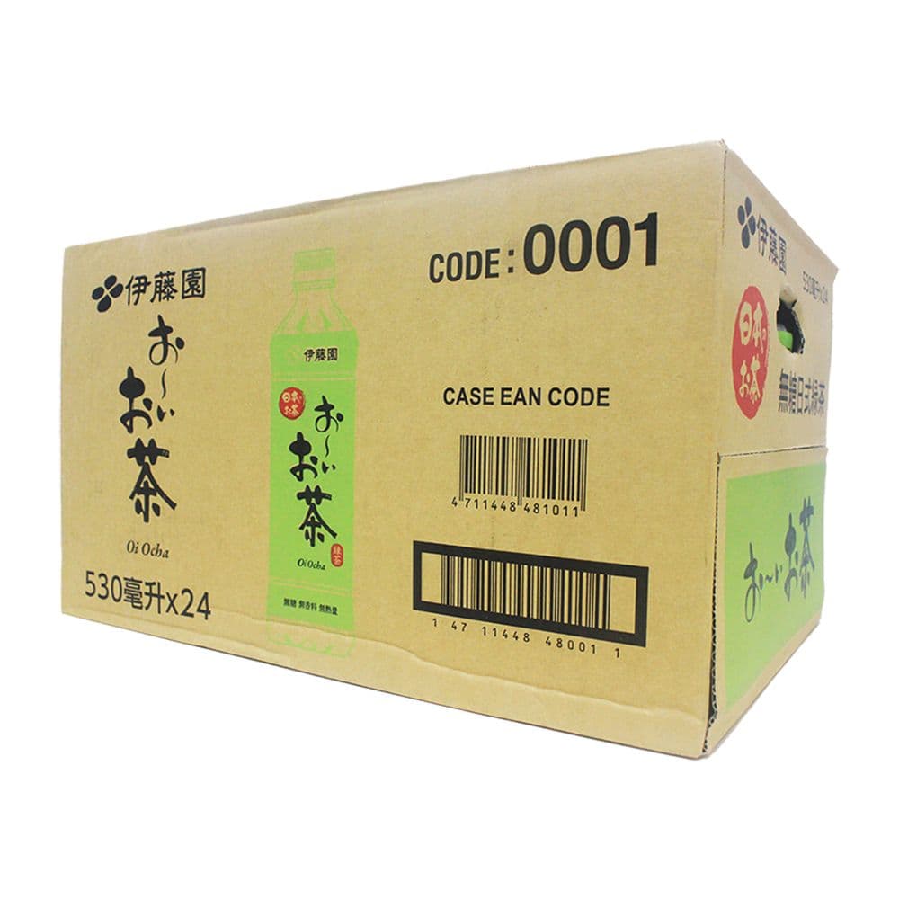 【伊藤園】綠茶2箱(530mlx24入x2箱)