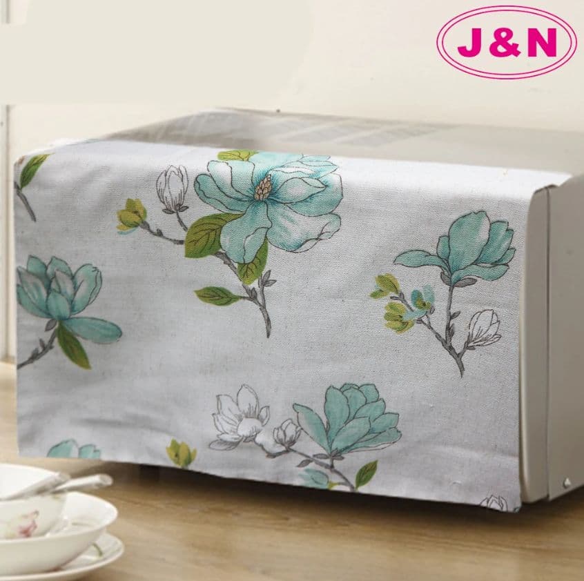 【J&N】英倫防磁波微波爐罩(2入)