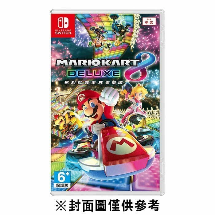 【Nintendo 任天堂】Switch 瑪利歐賽車８豪華版-公司貨
