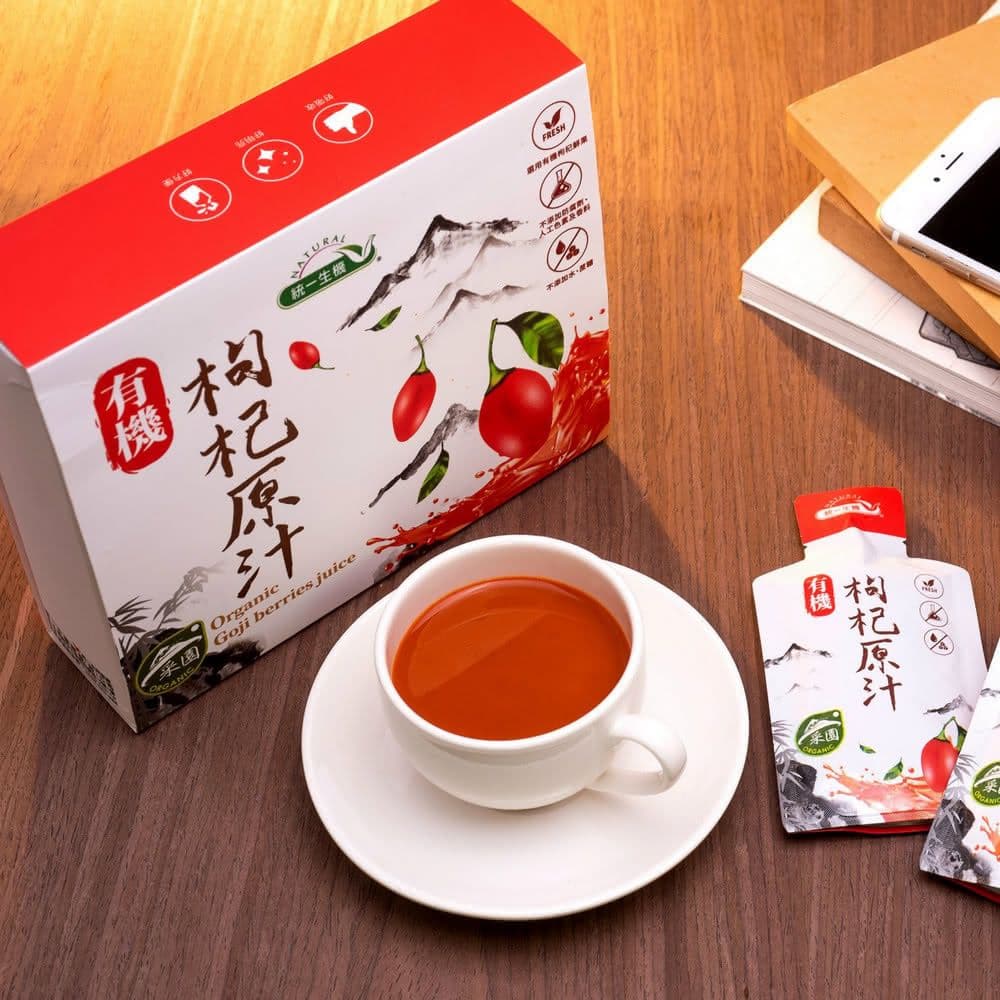 【統一生機】有機枸杞原汁2件組(10入/盒)