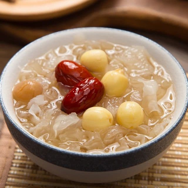 【快樂大廚】冰糖木耳蓮子甜湯12入(300g/包)