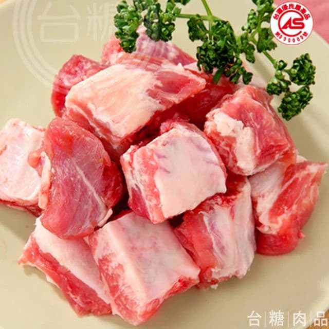 【台糖安心豚】豬小排肉/肋排量販包3KG (CAS認證豬肉) x2包冷凍免運