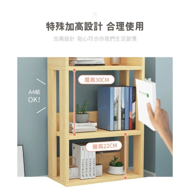 【慢慢家居】開放式收納推車-2入組(書櫃 邊桌 沙發櫃 收納櫃 邊櫃 小茶几)
