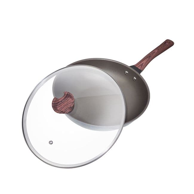 【SILWA 西華】小霸王不沾炒鍋28cm（含蓋)