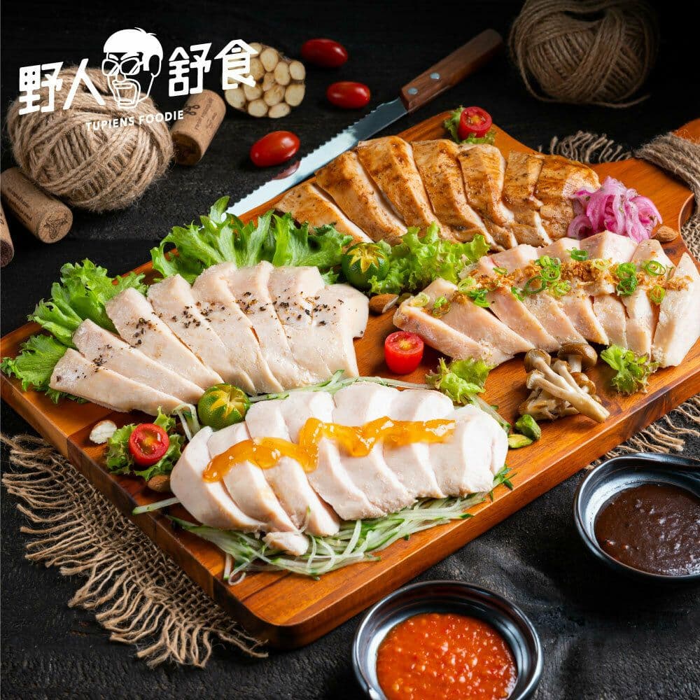 【野人舒食】經典湖鹽舒肥雞胸180g *6入