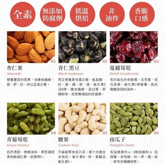 【紅布朗】綜合堅果(200gX1罐)