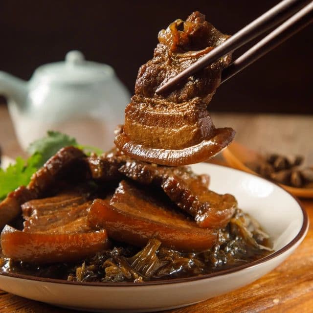 【快樂大廚】經典客家名菜梅干扣肉8包組(250g/包)