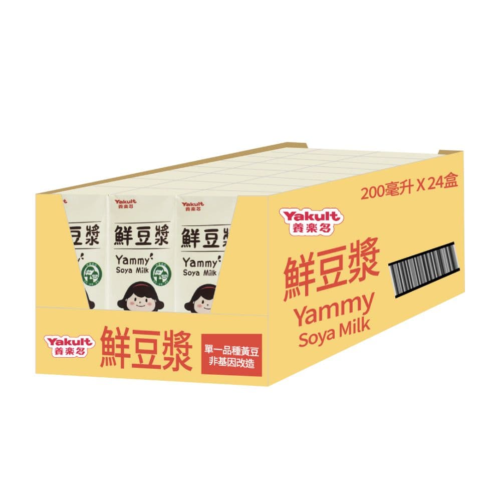 【Yakult 養樂多】豆漿 200ml*24入/箱