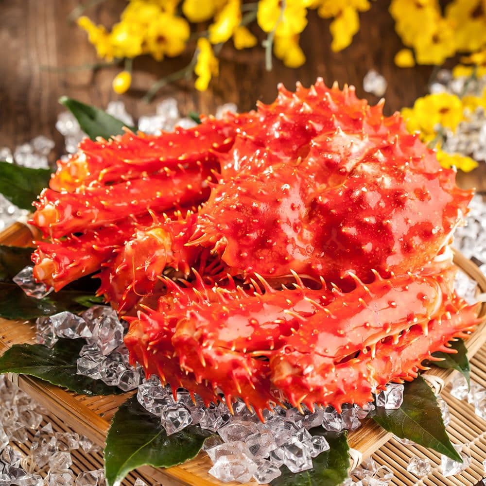 【華得水產】巨無霸智利熟凍帝王蟹2隻(1~1.2kg/隻)