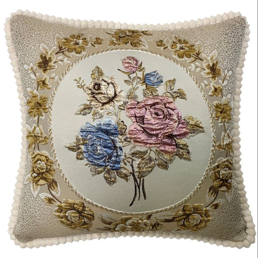 【J&N】宮廷花園抱枕60*60(2入)