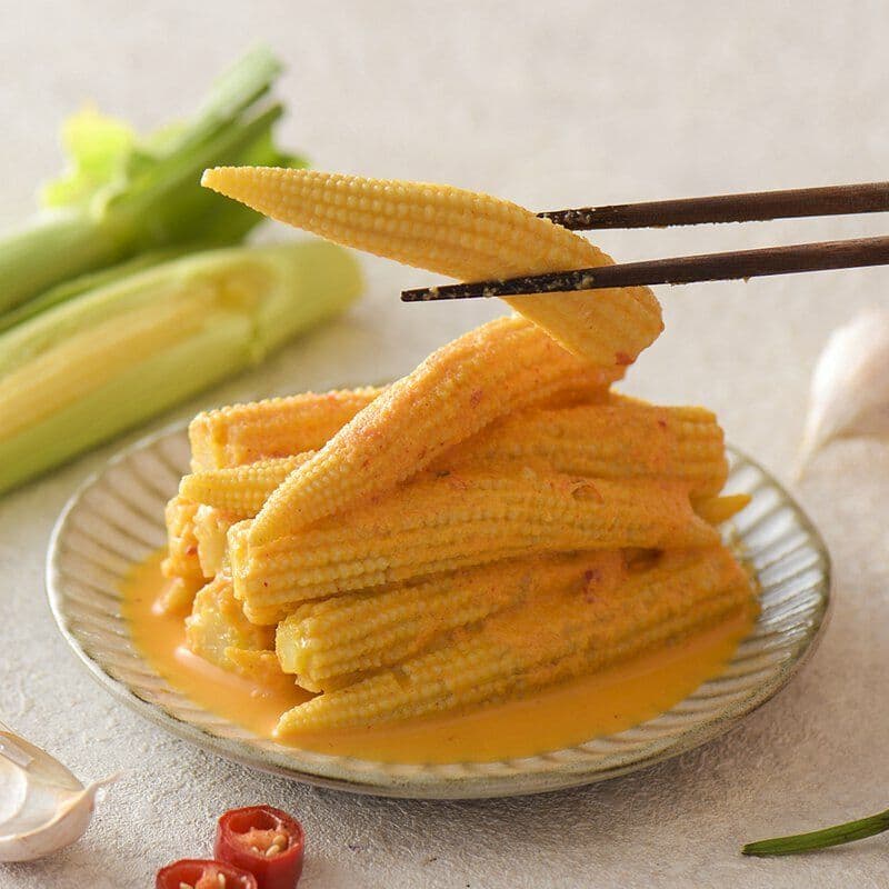 【協發行泡菜】黃金玉米筍(小)420g/瓶