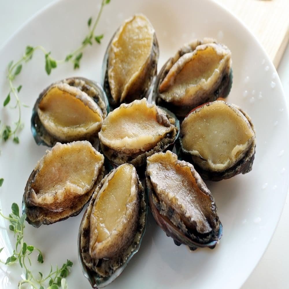 【海之醇】優質熟凍鮑魚清肉-24顆組(120g±10%/包/6顆)