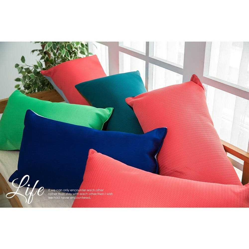 【收納王妃】3D可水洗透氣枕 多功能長型靠枕 抱枕(隨機出貨) 現貨