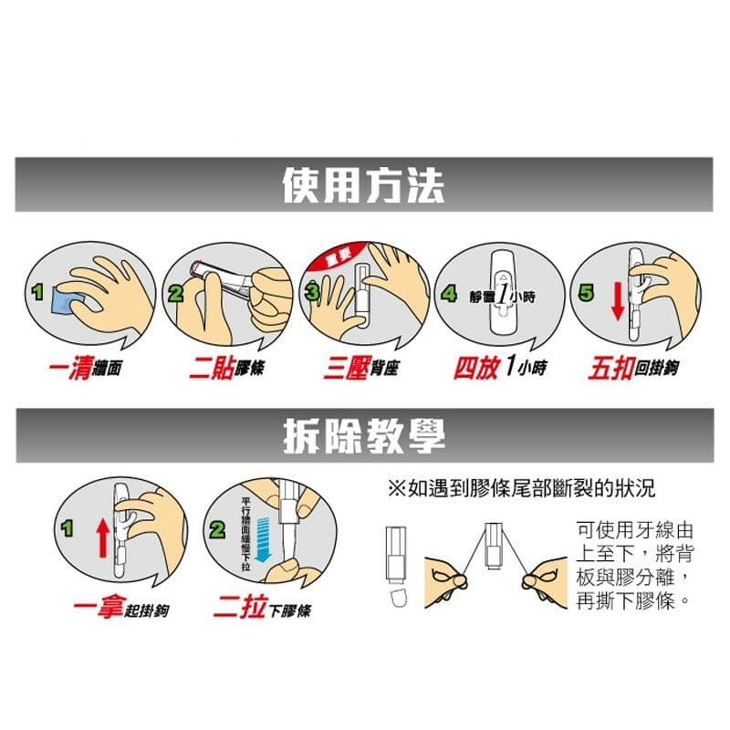 【3M】無痕 防水替換膠條 6包/組-(3種尺寸)