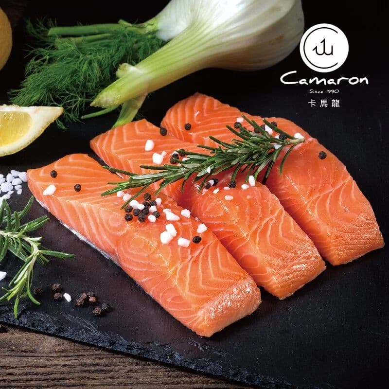 【卡馬龍】智利極凍厚切鮭魚菲力 40包組(150公克±10%/包)
