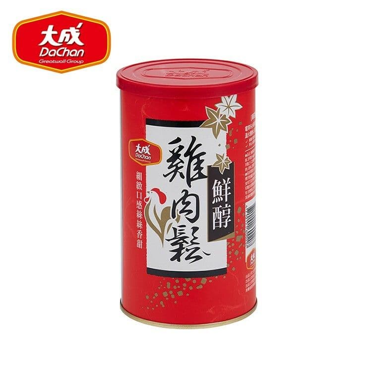 【大成食品】雞肉鬆︱鮮醇雞肉鬆禮盒組(2罐/盒)(160g/罐)(過年/禮盒/送禮)
