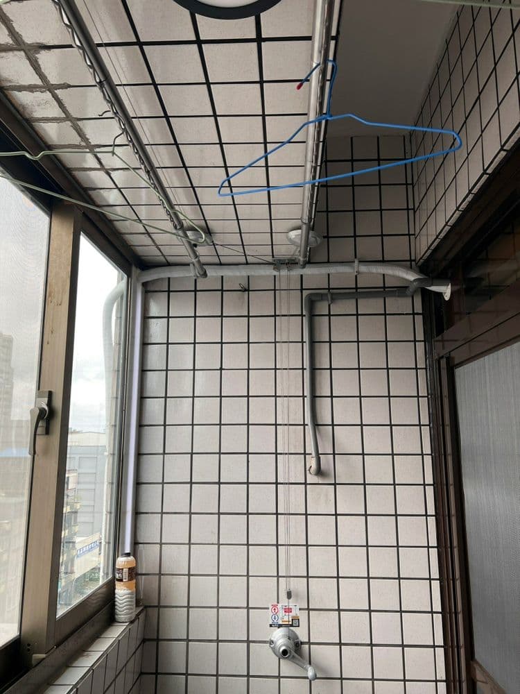 【昇虹】手搖式升降曬衣架（若竹）－推拉式操作－免抽換免掉落把手－2022年新款