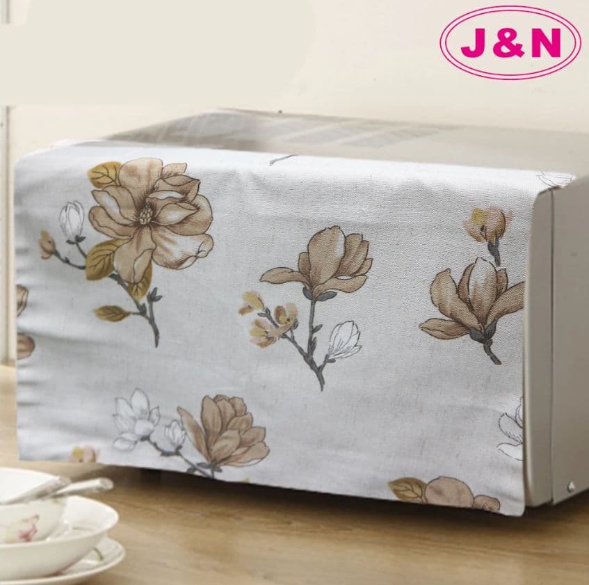 【J&N】英倫防磁波微波爐罩(2入)