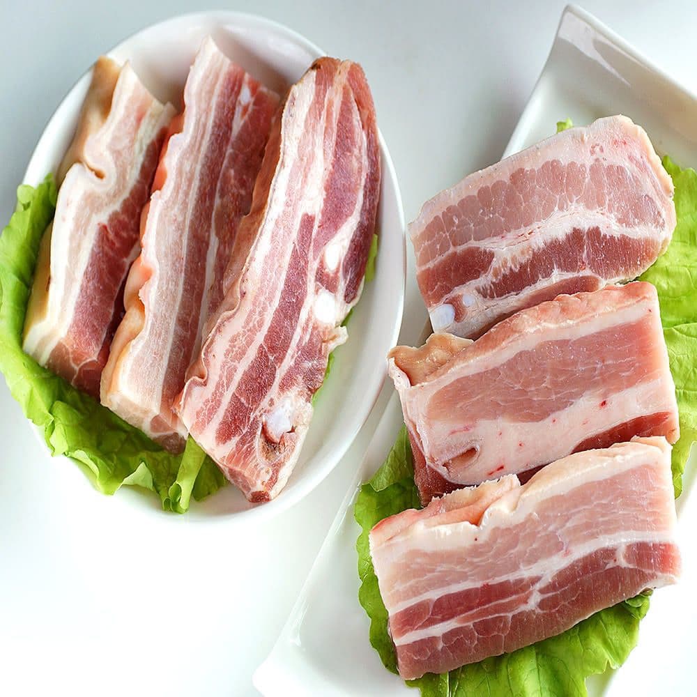 【海之醇】國產帶皮豬五花排7包組(300g±10%/包)