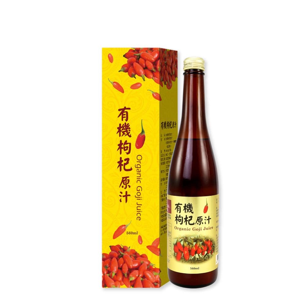 【聖德科斯鮮選】華世-有機枸杞原汁(560ml/瓶)