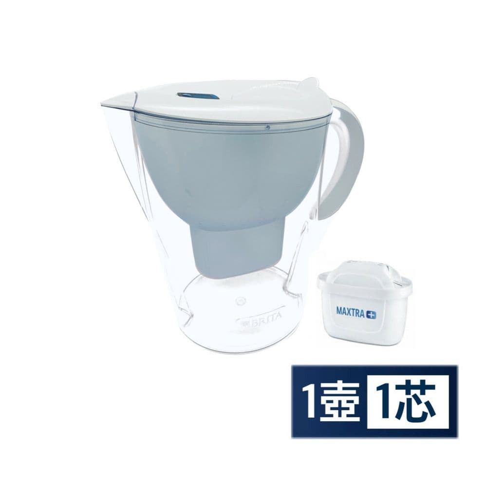【BRITA】Marella 3.5L馬利拉濾水壺+全效型濾芯(一壺一芯) (藍色)