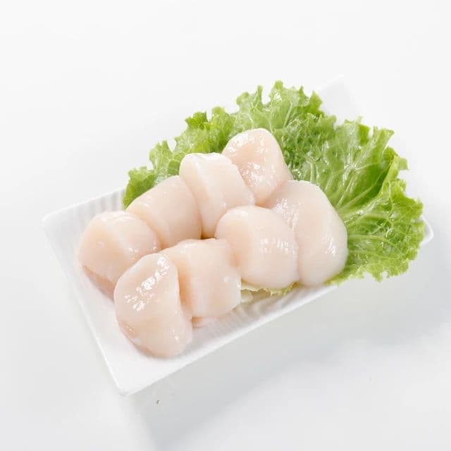 【華得水產】日本鮮甜生食級4S干貝1盒(500g/約26-30粒/盒)