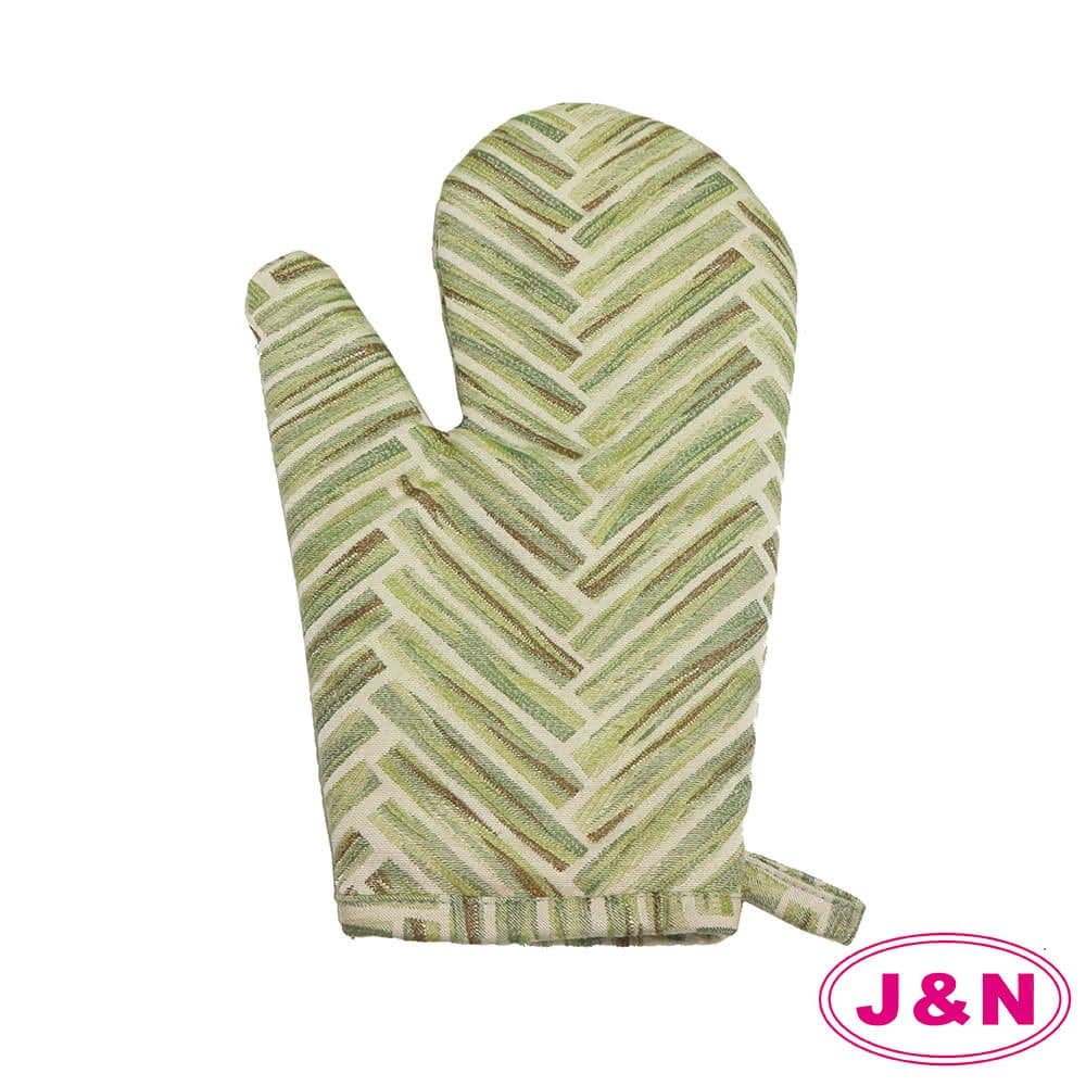 【J&N】葉竹綠隔熱手套(2入-1組)