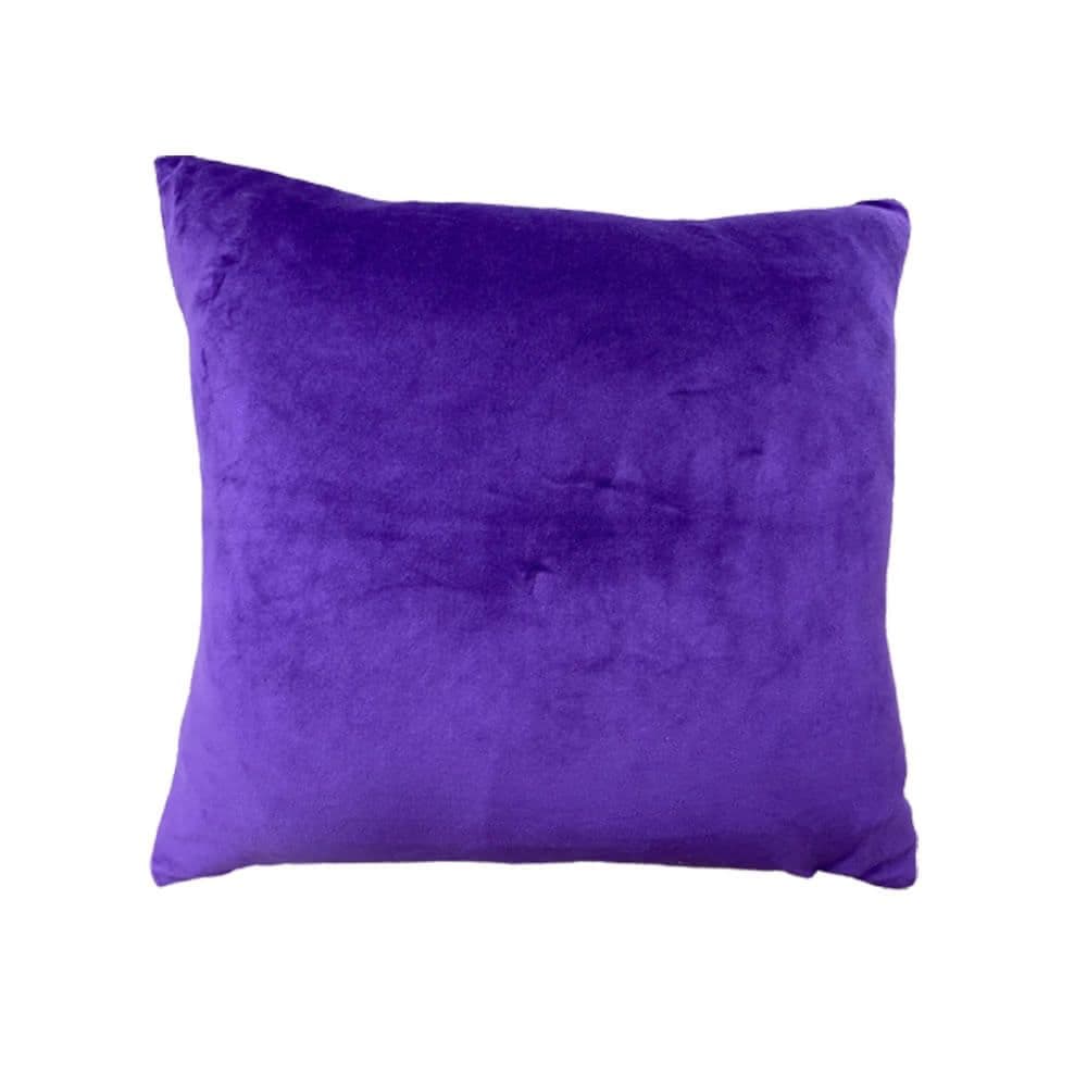 【J&N】安卡拉短毛絨抱枕60*60-紫色(2入/1組)