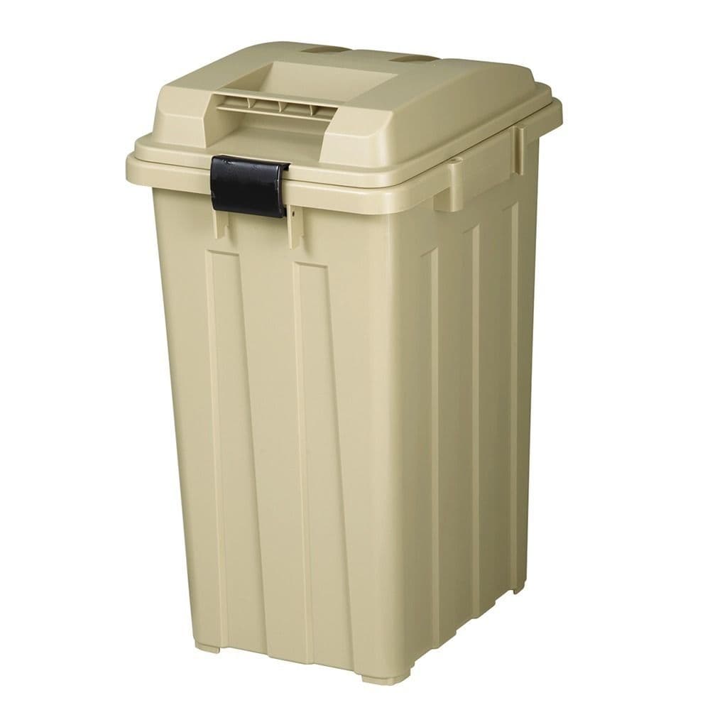 【TONBO】戶外連結垃圾桶-大地色 45L