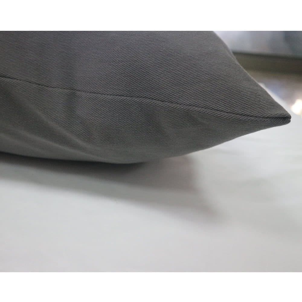 【J&N】素色長抱枕--深灰(1入)