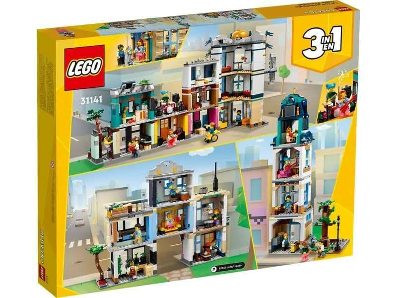 【LEGO 樂高】磚星球〡31141 創意三合一系列 市中心大街