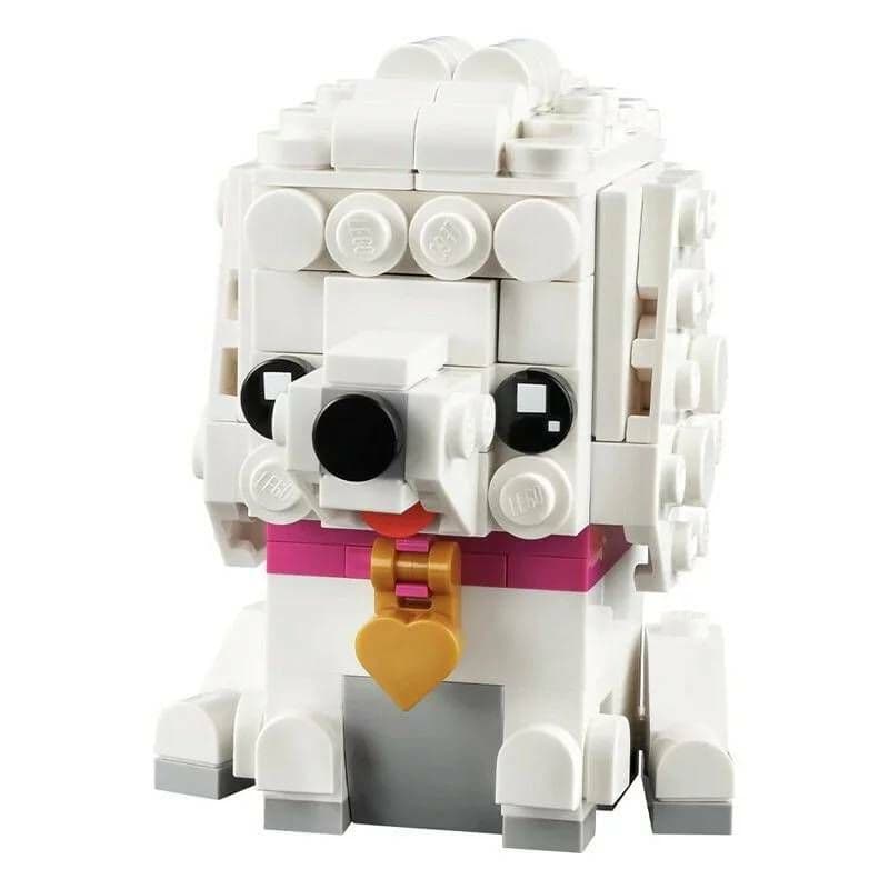 【LEGO 樂高】磚星球〡40546 大頭系列 貴賓狗 Poodle