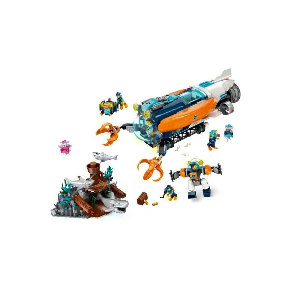 【LEGO 樂高】磚星球〡60379 城市系列 深海探險家潛水艇 Deep-Sea Explorer Submarine