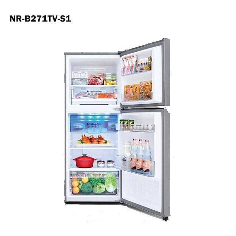【Panasonic 國際牌】【NR-B271TV-S1】286公升二門無邊框鋼板電冰箱-晶鈦銀(含標準安裝)