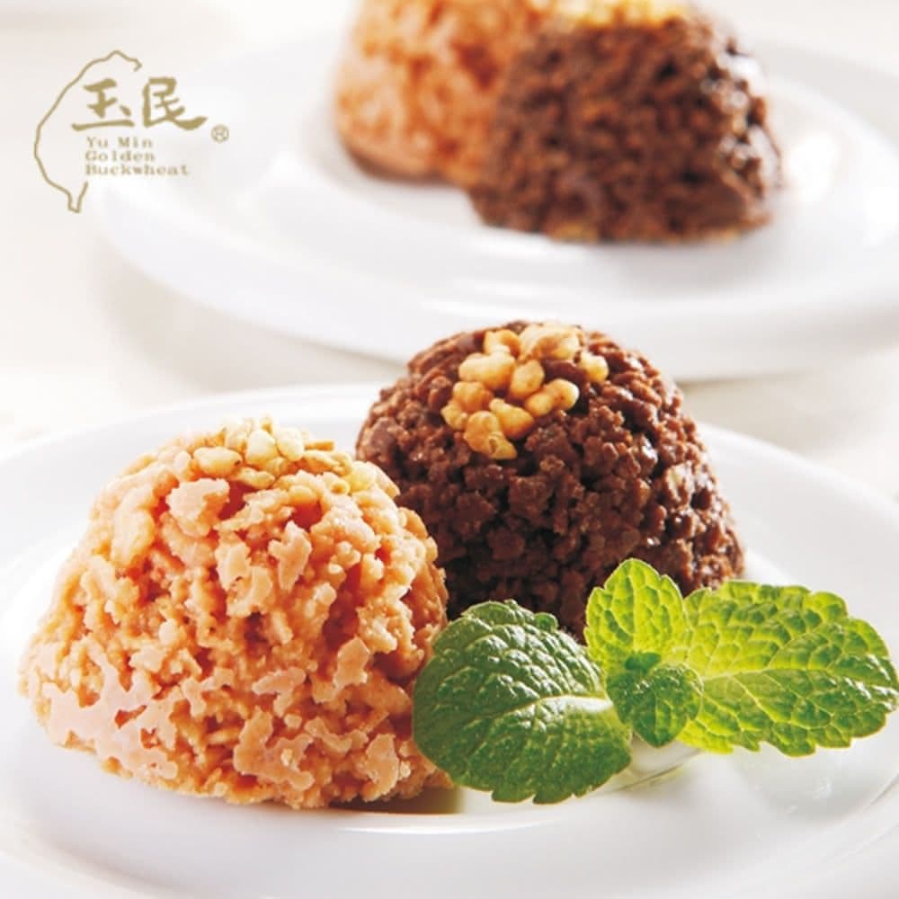 【玉民】黃金蕎麥巧克力/草莓球禮盒x1盒(10gx3入x5小盒裝/禮盒附提袋)