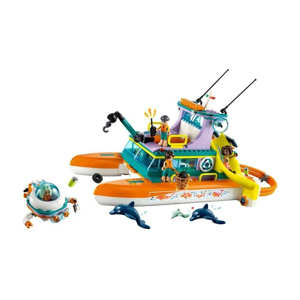 【LEGO 樂高】磚星球〡41734 好朋友系列 海上救援船 Sea Rescue Boat