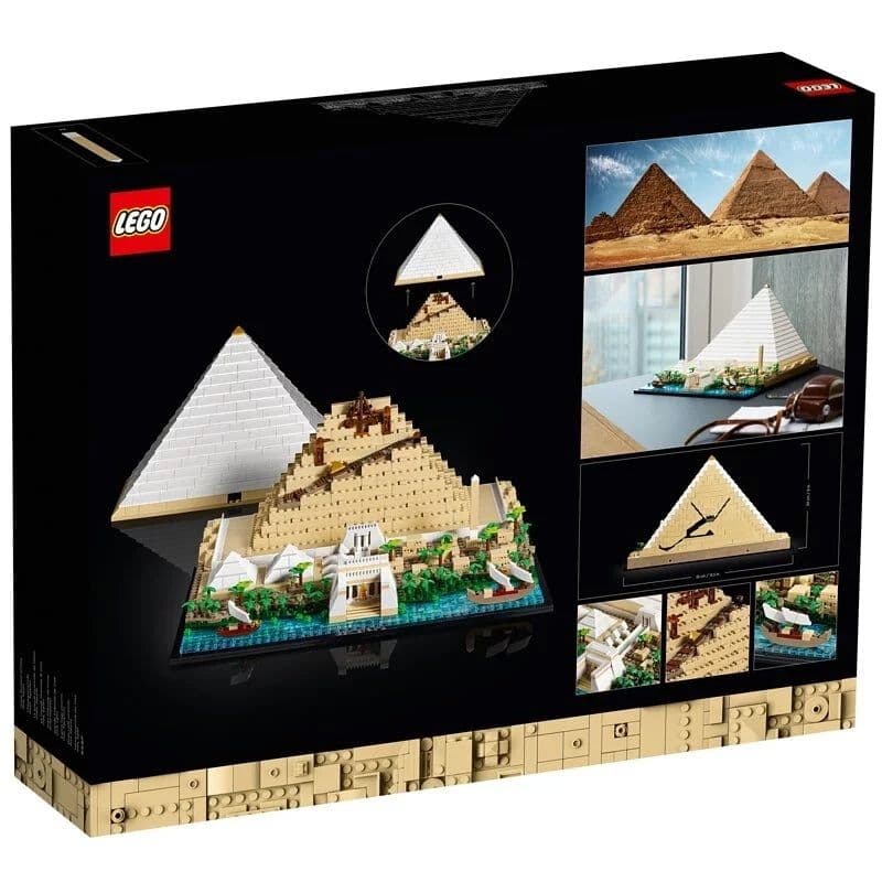 【LEGO 樂高】磚星球〡21058 經典建築系列 埃及胡夫金字塔 Great Pyramid of Giza(8/1開始出貨)