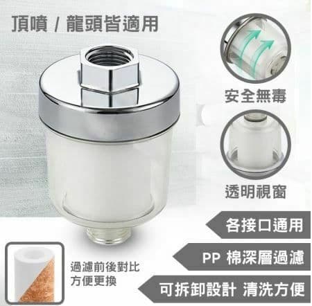 【ULIKE】水龍頭淨水過濾器 蓮蓬頭過濾器 透明過濾器 家用花灑 衛浴蓮蓬頭 花灑 蓮蓬頭 浴室蓮蓬頭   家用濾水器 花灑 濾心蓮蓬花灑 沐浴蓮蓬頭 衛浴用品 花灑淨水器 安全淨水器 萬用蓮蓬頭