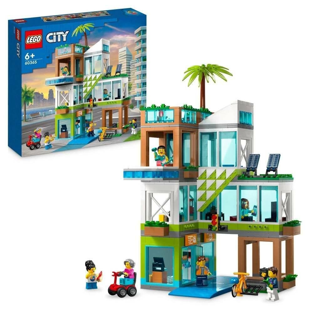 【LEGO 樂高】磚星球〡60365 城市系列 公寓大樓 Apartment Building