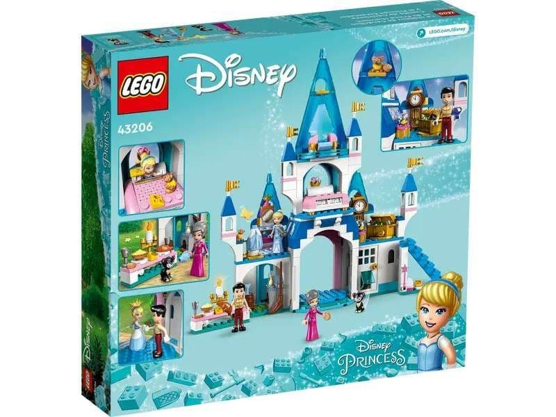 【LEGO 樂高】磚星球〡43206 迪士尼系列 灰姑娘和白馬王子的城堡 Cinderella and Prince Charming's Castle