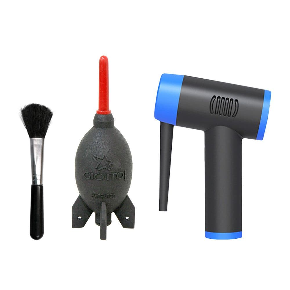 【GIOTTOS】清潔組合6號(1910吹球＋電動吹塵槍C+毛刷)磨豆機/事務機