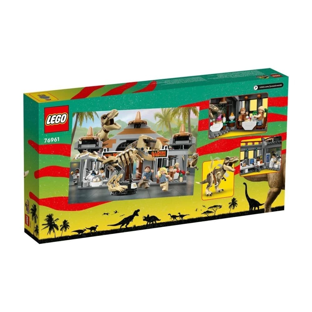 【LEGO 樂高】磚星球〡76961 侏羅紀世界系列 遊客中心:暴龍與迅猛龍對戰 Visitor Center: T. rex & Raptor Attack