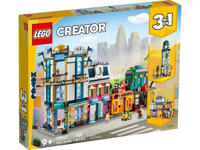 【LEGO 樂高】磚星球〡31141 創意三合一系列 市中心大街