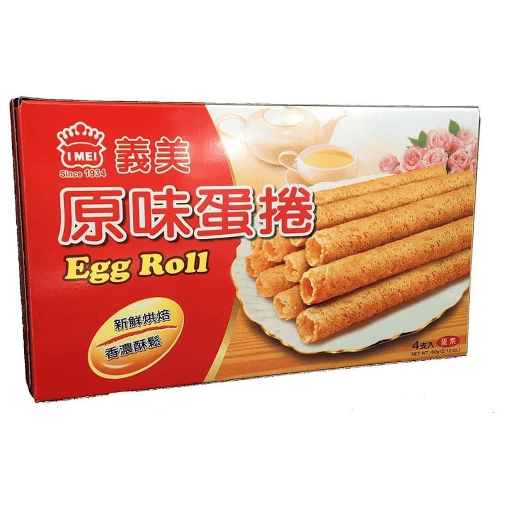 【義美】原味蛋捲60gx12盒