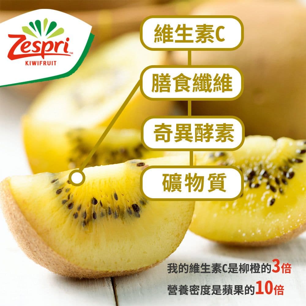 【甜露露】紐西蘭佳沛黃金奇異果30入(3.3kg±10%)