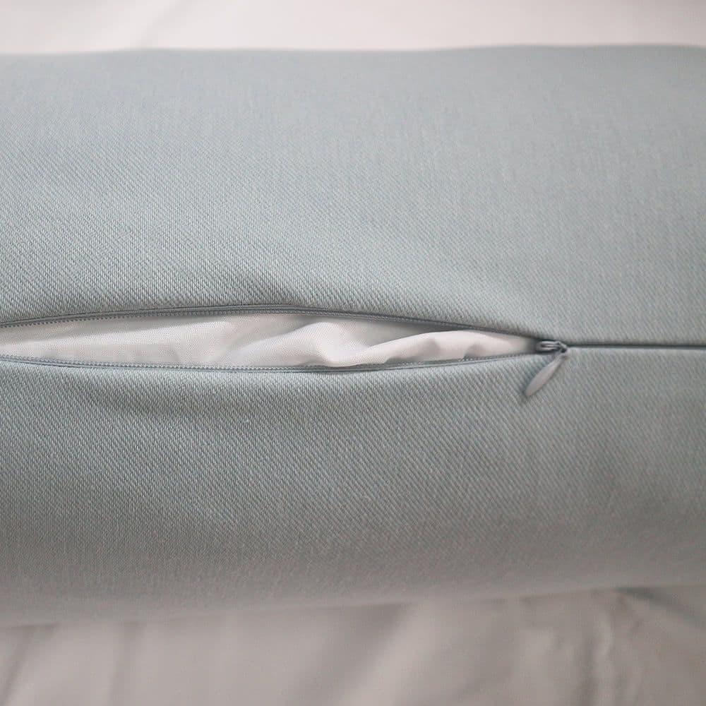 【J&N】素色長抱枕--湖水藍(1入)