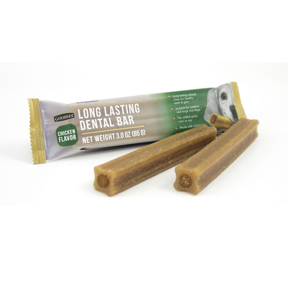 【GOODIES】低敏護牙潔牙棒系列-培根風味、雞肉口味、鮭魚口味85g(2支入) 任選36包(共72小支)