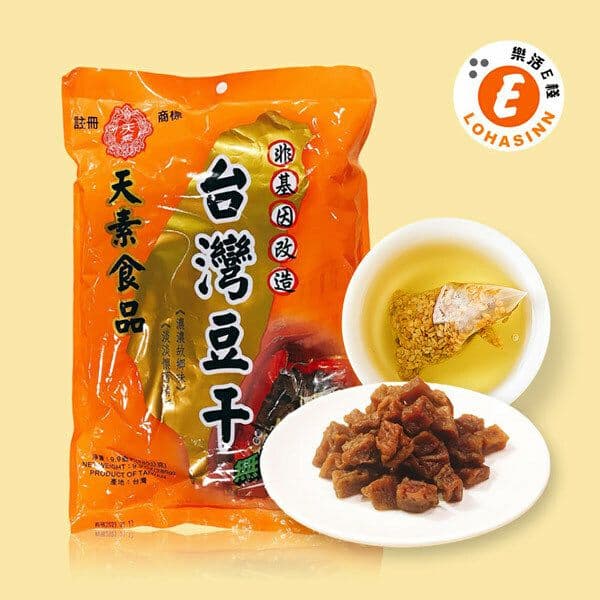 【天素食品】台灣豆干1包+韃靼黃金蕎麥茶1袋